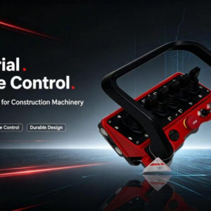 6-Channel Waterproof Proportional Wireless Remote Controller for Construction Machinery